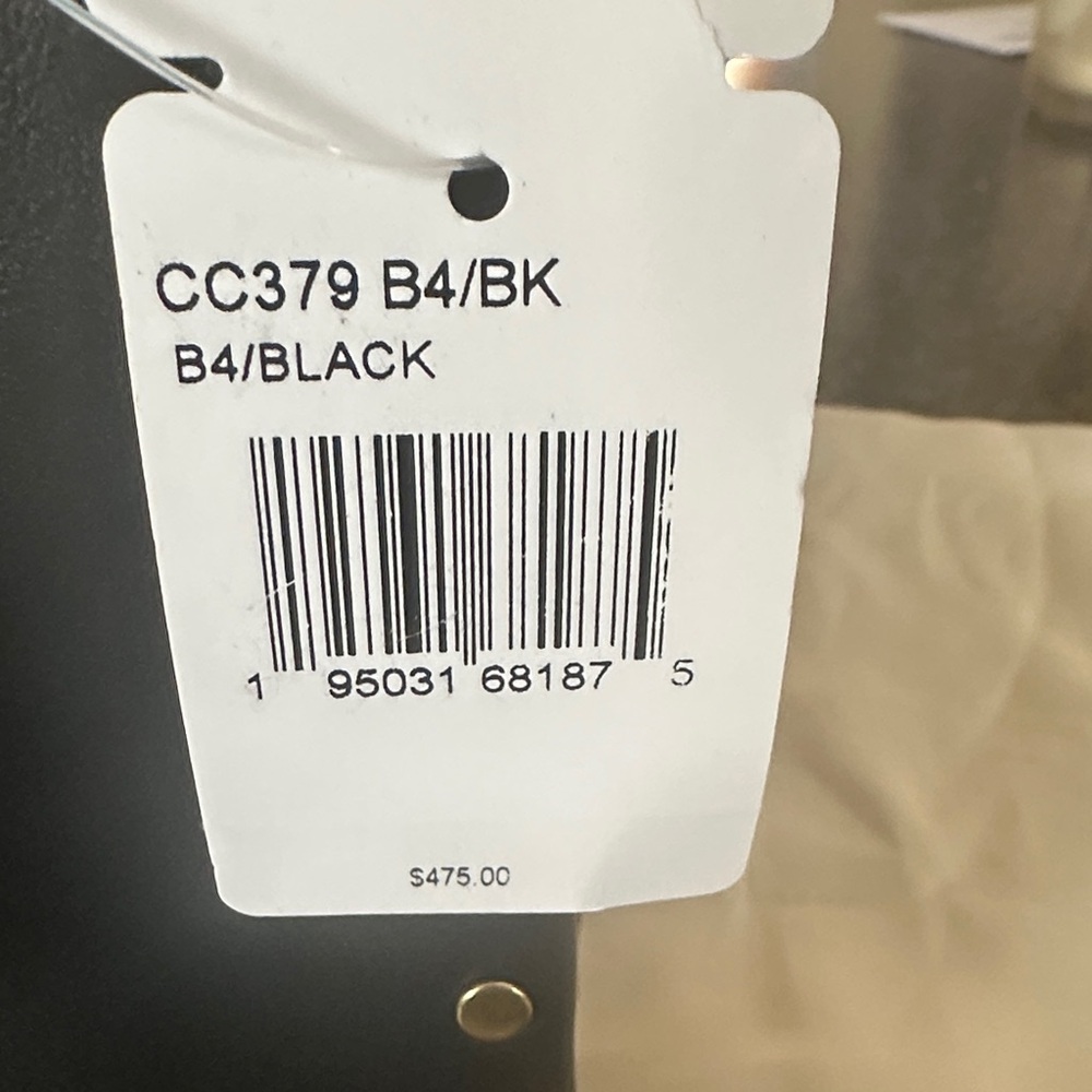 NWT Coach Black Rogue 17 Mini Bag with Gold Accents - Picture 3 of 15